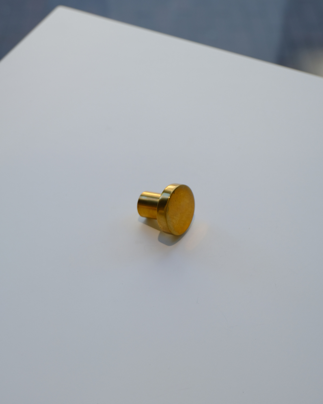 Hoken Studio handgreep Unlacquered Brass Knob Mushroom