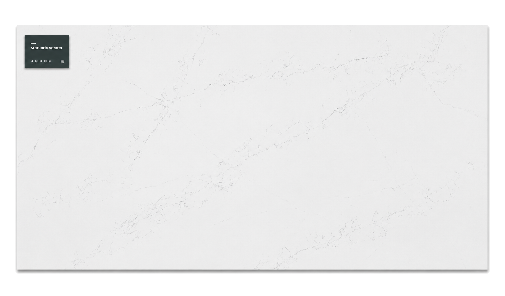 Hoken Studio werkblad kleur Statuario Venato (transparante achtergrond)